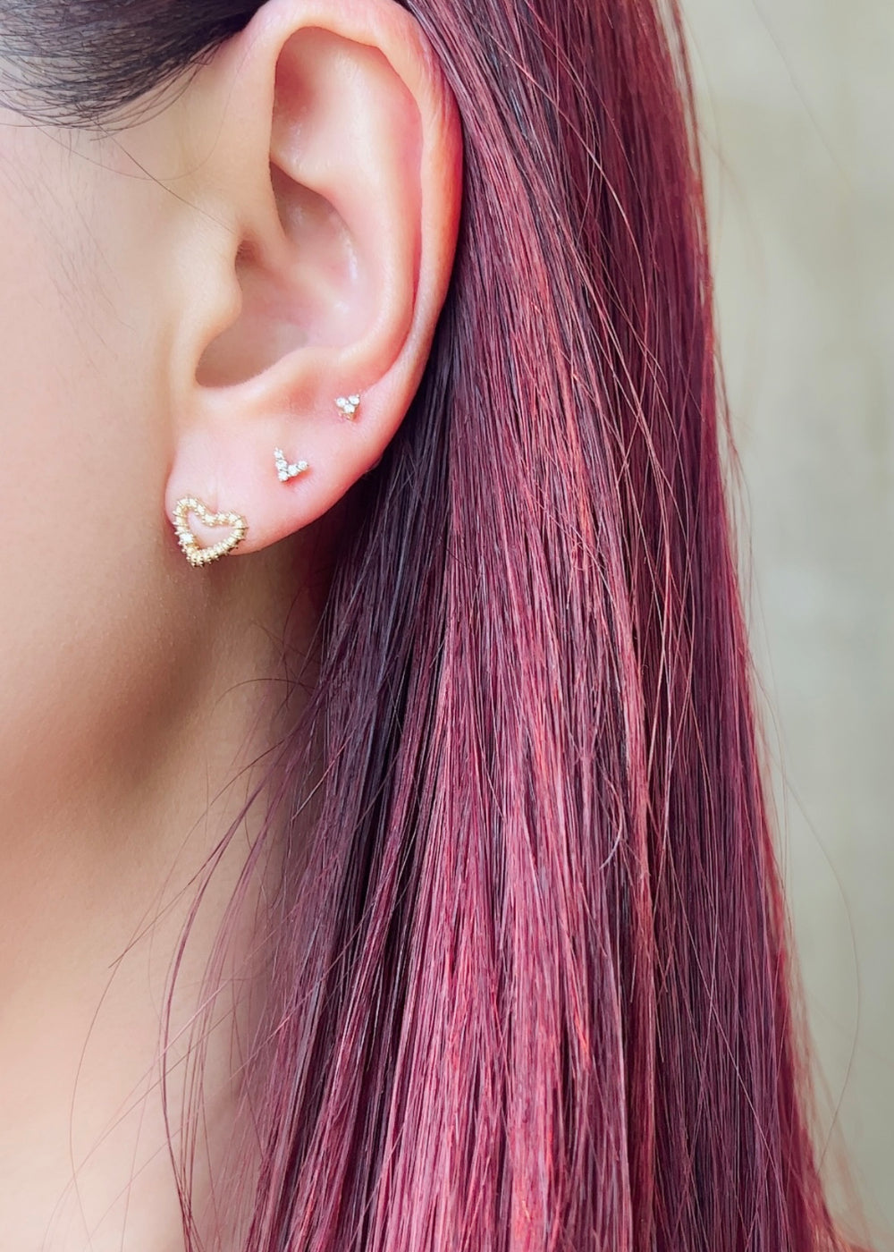 クアラントット k18 ダイヤモンドピアス Polvere di stelle Polvere di stelle – quarantotto