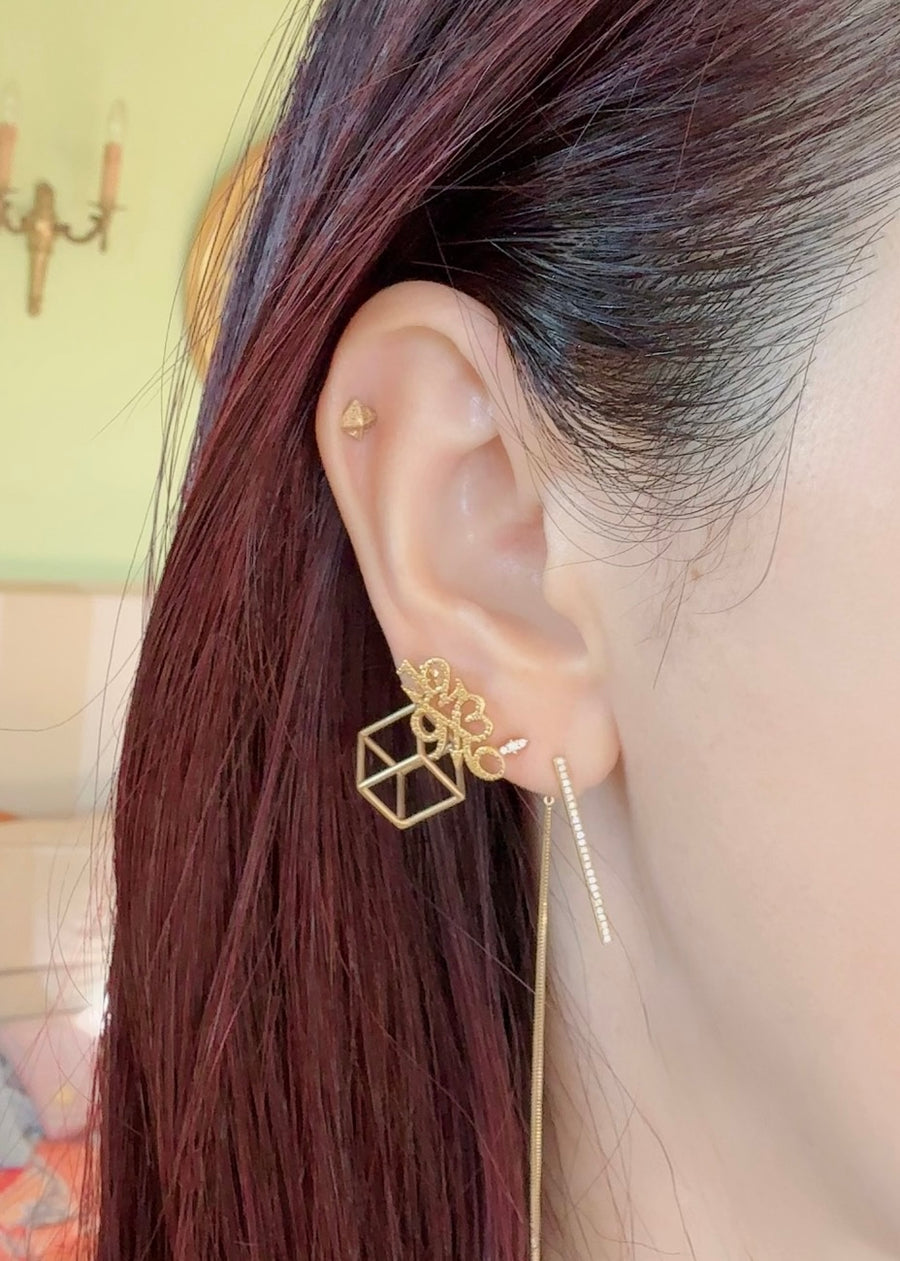 クアラントット Geometoria ピアス•イヤリングチャーム Geometria – quarantotto