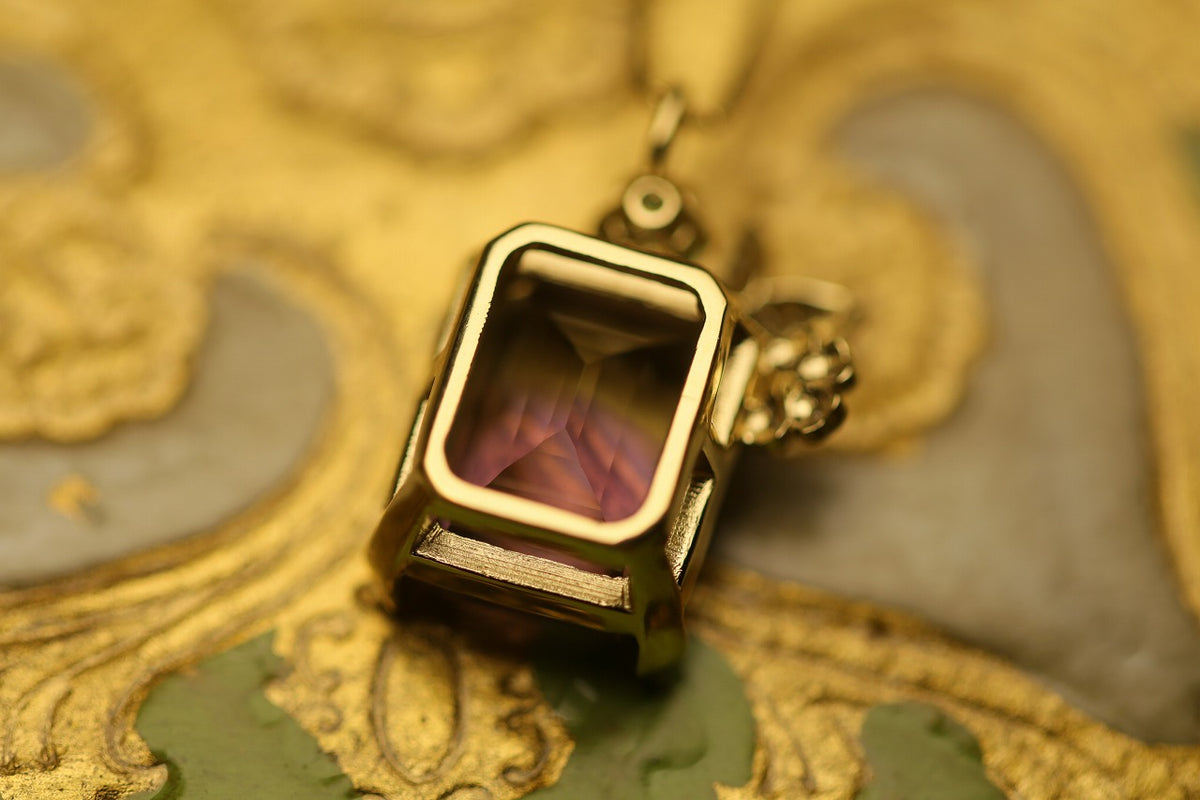 クアラントット　Odore dolce k18アメトリン　ネックレスチャーム クアラントット Odore dolce k18アメトリン ネックレスチャーム