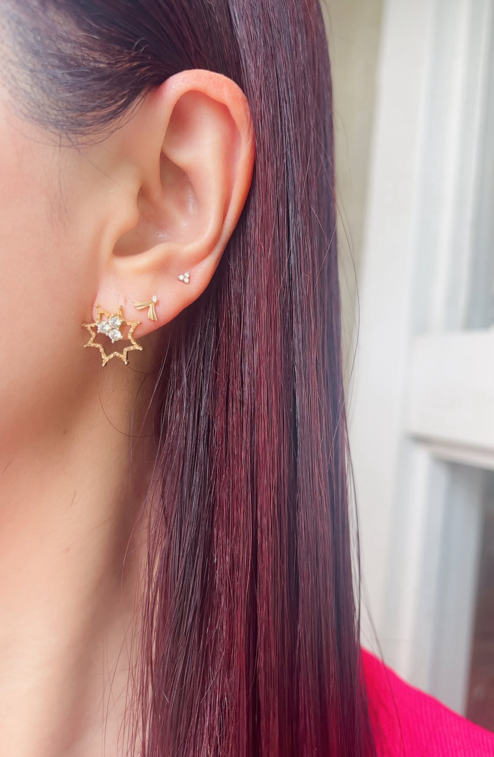 クアラントット k18 ダイヤモンドピアス Polvere di stelle Polvere di stelle – quarantotto