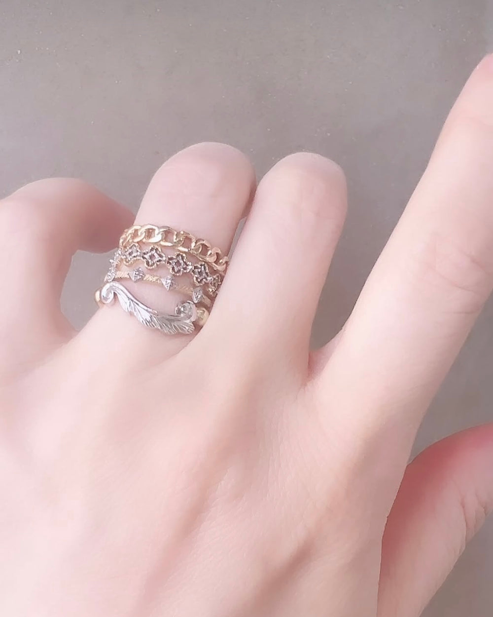 quarant'otto Catena K18YG リング Ring – quarantotto