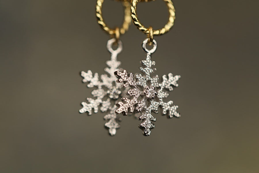 quarant'ottio 雪の結晶ピアス Cristallo di Neve Cristallo di neve – quarantotto